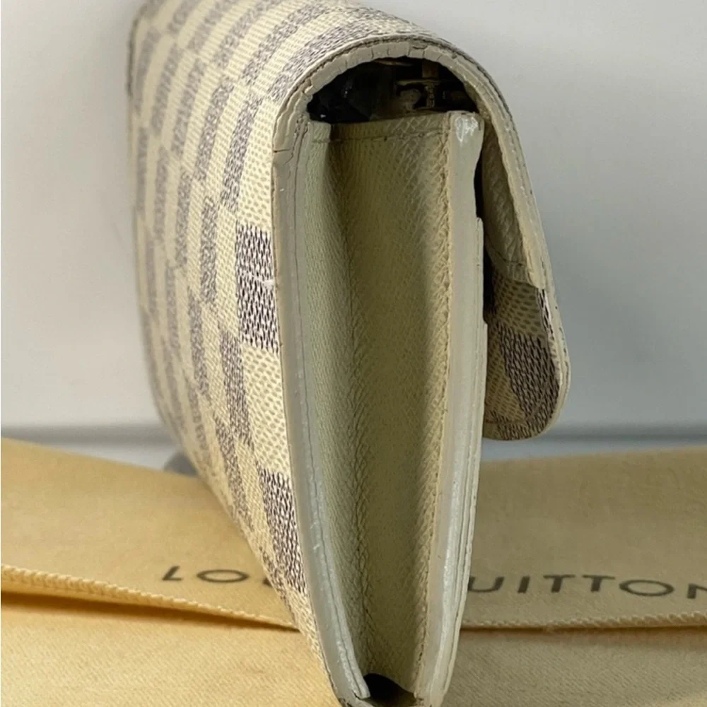 Louis Vuitton Damier Azur Emily Long Wallet